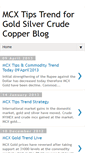 Mobile Screenshot of mcx-tips-trend.blogspot.com