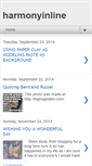 Mobile Screenshot of harmonyinline.blogspot.com