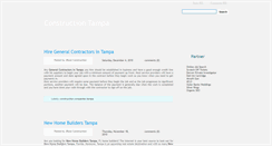 Desktop Screenshot of constructiontampa.blogspot.com