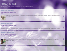 Tablet Screenshot of elblogdekick.blogspot.com