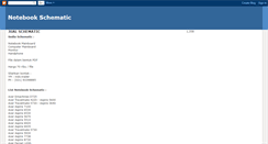 Desktop Screenshot of notebook-schematic.blogspot.com