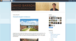 Desktop Screenshot of davidbarronfurniture.blogspot.com