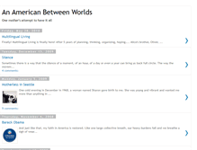 Tablet Screenshot of anamericanbetweenworlds.blogspot.com