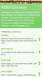 Mobile Screenshot of mbsliteracy.blogspot.com