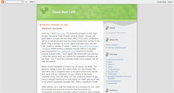 Desktop Screenshot of deadmenleft.blogspot.com