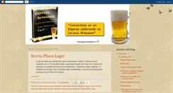 Desktop Screenshot of fabrica-cerveza-artesanal.blogspot.com