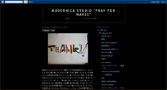 Desktop Screenshot of modernicastudio.blogspot.com