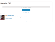Tablet Screenshot of postalesgifs.blogspot.com