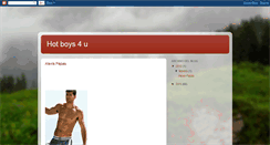 Desktop Screenshot of hotboyspictures.blogspot.com