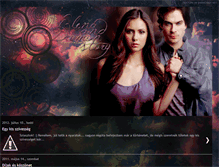 Tablet Screenshot of diariesofvampire.blogspot.com