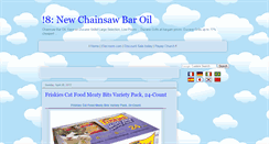 Desktop Screenshot of newchainsawbaroil.blogspot.com