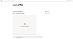 Desktop Screenshot of cttransletter.blogspot.com