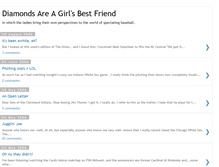 Tablet Screenshot of baseballdiamonds.blogspot.com