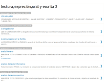 Tablet Screenshot of lecturaexprecinoralyescrita2.blogspot.com