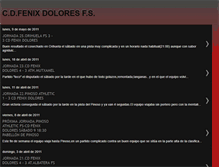 Tablet Screenshot of cdfenixdoloresfutbolsala.blogspot.com