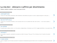 Tablet Screenshot of lamiabici.blogspot.com