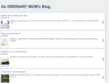 Tablet Screenshot of justanordinarymom.blogspot.com