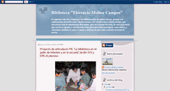 Desktop Screenshot of biblioflorenciomolinacampos.blogspot.com