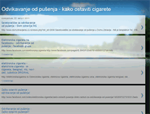 Tablet Screenshot of odvikavanje-od-pusenja.blogspot.com