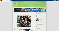 Desktop Screenshot of delbloggolo.blogspot.com