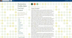 Desktop Screenshot of harmoniouspuddles.blogspot.com