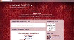 Desktop Screenshot of impianascarves.blogspot.com