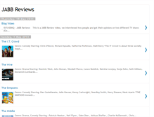Tablet Screenshot of jabb-reviews.blogspot.com