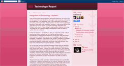 Desktop Screenshot of cydstechnologyreport.blogspot.com