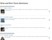 Tablet Screenshot of brianandkim-travel.blogspot.com