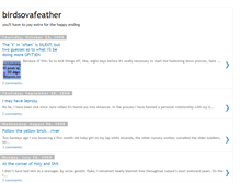 Tablet Screenshot of birdsovafeather.blogspot.com