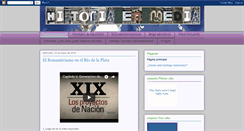 Desktop Screenshot of historiaenmedia.blogspot.com