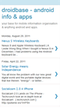Mobile Screenshot of droidbase.blogspot.com