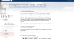 Desktop Screenshot of bsclibraryblog.blogspot.com