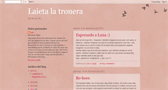 Desktop Screenshot of laietalatronera.blogspot.com