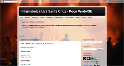 Desktop Screenshot of filarmonicalirasantacruzpv.blogspot.com