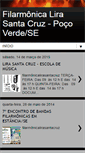 Mobile Screenshot of filarmonicalirasantacruzpv.blogspot.com
