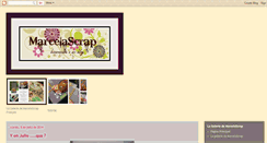 Desktop Screenshot of marcelascrap.blogspot.com