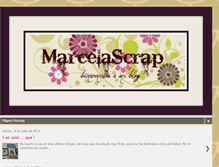 Tablet Screenshot of marcelascrap.blogspot.com