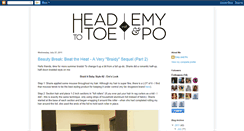 Desktop Screenshot of headtotoewithemyandpo.blogspot.com