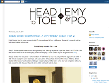 Tablet Screenshot of headtotoewithemyandpo.blogspot.com