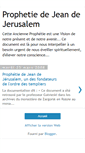 Mobile Screenshot of ancienne-prophetie.blogspot.com