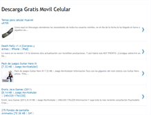 Tablet Screenshot of descarga-gratis-movil-celula.blogspot.com