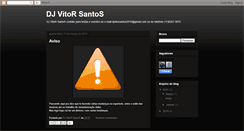 Desktop Screenshot of djvitorsantos.blogspot.com