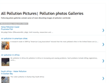 Tablet Screenshot of pollutionpictures.blogspot.com