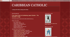 Desktop Screenshot of caribbeancatholic.blogspot.com