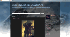 Desktop Screenshot of deversoencuando.blogspot.com