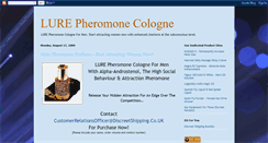 Desktop Screenshot of lurepheromonecologne.blogspot.com