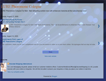 Tablet Screenshot of lurepheromonecologne.blogspot.com