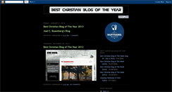 Desktop Screenshot of bestchristianblogoftheyear.blogspot.com