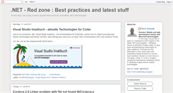 Desktop Screenshot of dotnet-redzone.blogspot.com